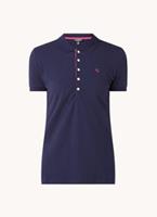 Lauren Ralph Lauren, Damen Poloshirt Kurzarm in dunkelblau, Shirts fÃ¼r Damen