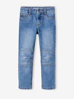 VERTBAUDET Rechte jeans voor jongens MorphologiK indestructible "waterless" met heupomtrek SMALL denim stone