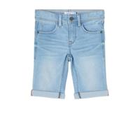 nameit-collectie Name It-collectie Korte spijkerbroek SLIM FIT Silas (light blue denim)