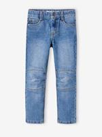 VERTBAUDET Rechte jeans voor jongens MorphologiK indestructible "waterless" met heupomtrek medium denim stone