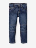 VERTBAUDET Rechte jeans voor jongens MorphologiK indestructible "waterless" met heupomtrek medium onbewerkt denim