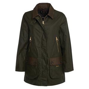 Barbour Dames waxjas Buscot Olive Classic