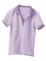 Poloshirt in lila van Best Connections