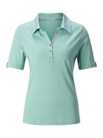 Poloshirt in aqua van heine