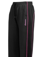 Vrijetijdsbroek in zwart/pink van Catamaran Sports