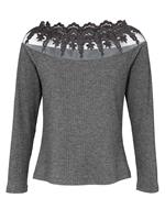 heine Shirt met lange mouwen Shirt (1-delig)