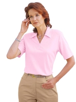 Poloshirt in roze van heine