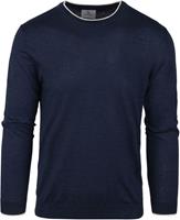 Suitable Trui O-Hals Johan Navy