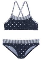 s.Oliver RED LABEL Beachwear Bustierbikini Audrey Kids in stippen-strepenmix