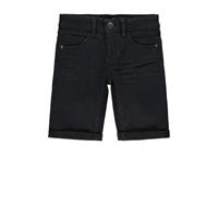 NAME IT KIDS slim fit jeans bermuda NKMSOFUS black denim Denim short Zwart Jongens Stretchdenim - 