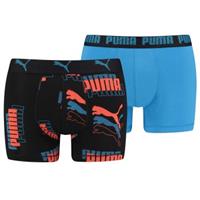 Puma 2 stuks Logo Print Boxer 