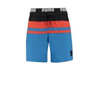 Puma zwemshort blauw/zwart/rood