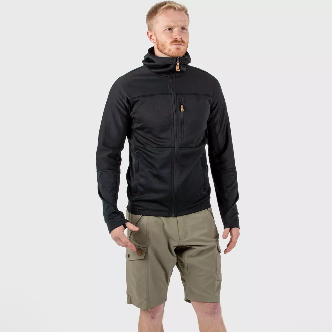 Fjällräven Abisko Trail Fleece Donkerkaki