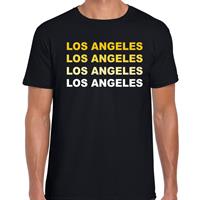 Bellatio Decorations Los Angeles / L.A. t-shirt zwart voor dames