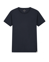 Dstrezzed Mc. Queen Basic Tee Slub Jersey Dk. Navy