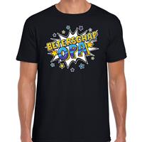 Bellatio Decorations Beterschap opa cadeau shirt zwart voor heren