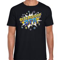 Bellatio Beterschap opa cadeau shirt Zwart