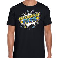 Bellatio Decorations Beterschap papa cadeau shirt zwart voor heren