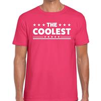 Bellatio Decorations The Coolest roze t-shirt heren -