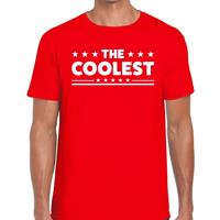 Bellatio Decorations The Coolest heren T-shirt rood -