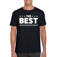 Bellatio Decorations The Best heren T-shirt zwart -