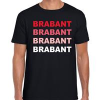 Bellatio Brabant provincie t-shirt Zwart