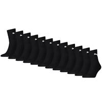 PUMA Sportsokken 12-Pack Zwart