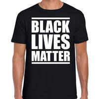Bellatio Black lives matter protest t-shirt Zwart