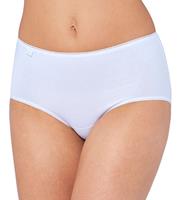Sloggi dames 24/7 midi heup slip - Natural katoen