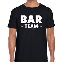 Bellatio Bar team tekst t-shirt Zwart