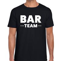 Bellatio Decorations Bar Team / personeel tekst t-shirt zwart dames -