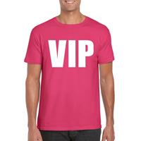 Bellatio Decorations VIP tekst t-shirt roze dames -