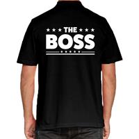 Bellatio Decorations The Boss poloshirt zwart voor heren