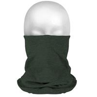 Merkloos Morph/tube/nek sjaal/shawl olijf groen unikleur -