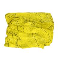 Beechfield Gele morf/tube/nek sjaal/shawl met contour print voor volwassen -