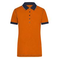 James & Nicholson Urban dames poloshirt oranje -