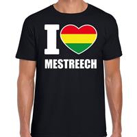 Bellatio Decorations Carnaval I love Mestreech t-shirt zwart voor heren