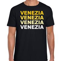 Bellatio Decorations Venezia / Venetie t-shirt zwart voor dames