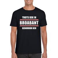 Bellatio Decorations Trots Dek In Broabant Geborruh Ben heren T-shirt zwart -