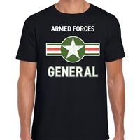 Bellatio Decorations Landmacht / Armed forces verkleed t-shirt zwart voor dames