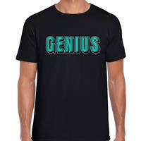 Bellatio Genius t-shirt Zwart