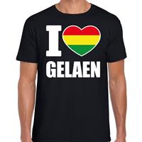 Bellatio Decorations Carnaval I love Gelaen t-shirt zwart voor heren