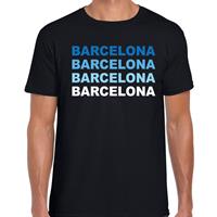 Bellatio Decorations Barcelona / Spanje t-shirt zwart voor dames