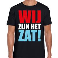 Bellatio Decorations Wij zijn het zat protest t-shirt zwart voor dames