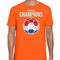 Bellatio Decorations We are the champions Holland / Nederland supporter shirt / kleding voor heren