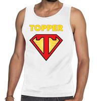 Bellatio Super Topper tanktop heren Wit