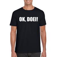 Bellatio Decorations Ok Doei heren T-shirt zwart -