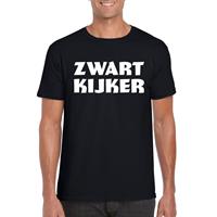 Bellatio Decorations Zwartkijker heren T-shirt zwart -