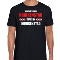Bellatio Decorations Tilburg/Kruikenstad Carnaval outfit / t- shirt zwart dames -