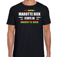 Bellatio Decorations Sittard/Marotte Riek Carnaval outfit / t- shirt zwart dames -